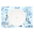 thumbnail image 2 of Ryvnso Placemats Set of 4 Turtle Watercolor Dining Mats Heat-Resistant Non-Slip Washable Table Mat, 2 of 8