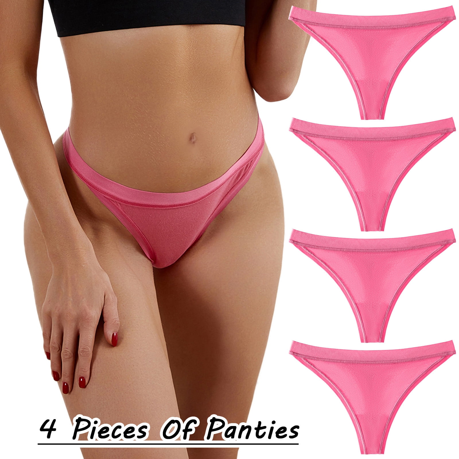  Sexy G String Thong for Women Low Rise Hollow Out Open Crotch T  Back Bikini Panties Breathable Sheer Mesh Hipster Cheeky,Womens Lace  Thongs,Tanga Underwear,Lace Thongs for Women Black : Sports 