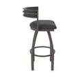 thumbnail image 4 of 861 Artemis 30" Swivel Bar Stool with Bronze Finish and Canter Iron Seat and Back, 4 of 5
