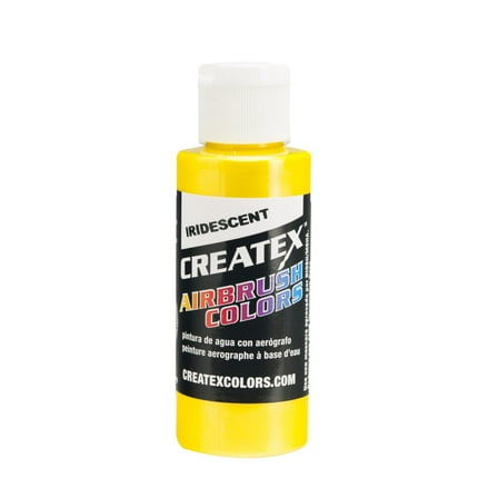Createx Airbrush Color, Iridescent, 2 oz., Yellow