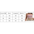 thumbnail image 5 of PENGXIANG Élégant Femmes Dentelle Florale Bandeau Été Crop Tops, 5 of 5