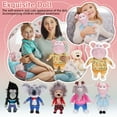 thumbnail image 2 of 6PC Sing 2 Plush Ash, Buster, Gunter, Johnny, Meena, Rosita & Mike Sing Plush Pillow Sing Stuffed Animals Funny Soft Plushies Toy for Gifts for Kids Birthday, 2 of 8