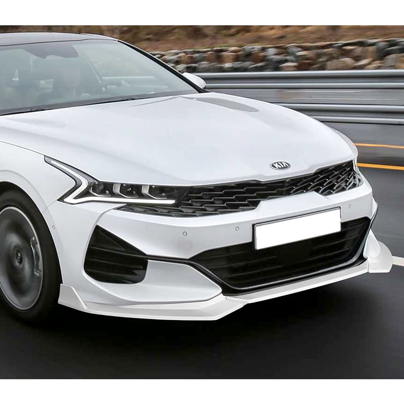 Stay Tuned Performance For 2021-2024 Kia K5 GT-Line Painted White Front Bumper Spoiler Lip STP-Style