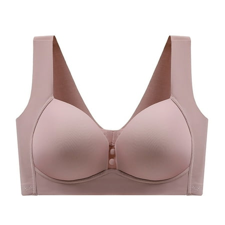 

TIANEK Sports Yoga Bra for Ladies Casual Lingerie Seamless Bustier camisoles Plus Size Adjustable Strap Sexy Lifting Unpadded Spandex Full Cup Gym Underwear Clearance