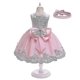 thumbnail image 3 of Niños bebé niña fiesta Bowknot Tutu vestido desfile boda princesa bautizo, 3 of 5