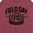 thumbnail image 3 of Instant Message - Field Day Collegiate - Women's Racerback Tank Top, 3 of 6