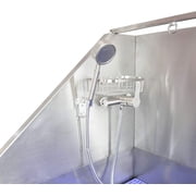 SHELANDY Stainless Steel Professional Pet Dog Grooming Bath tub