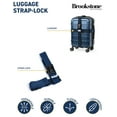 thumbnail image 3 of Brookstone Luggage Strap - 2-in-1 TSA-Approved Cross Luggage Straps for Suitcases with Keyless 3-Digit Combination Lock, 3 of 6