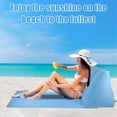 thumbnail image 4 of Inflatable Beach Cushion Lounge Chair,Leisure Beach Chair, 4 of 5