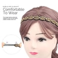 thumbnail image 4 of 5 diademas con cuentas de diamantes de imitación, sin deslizamiento, con joyas para la cabeza, diademas para el pelo para mujeres y niñas, 4 of 5