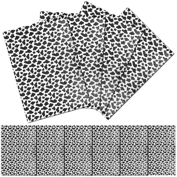 Luxshiny Wrapping Paper Vintage Black and White for Home Users Festival Party 10pcs