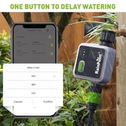 RainPoint Smart WiFi Sprinkler Timer with Hub, APP Control Automatic Water Timers for Hoses, HTV113
