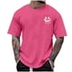 thumbnail image 1 of Camisetas de Cuello de la Tripulación de los Hombres de Poliéster Impreso en Seco Rápido, Cuello Redondo de Corte 3D para Gimnasio, Carrera, Ciclismo Y Ocasional, 1 of 4