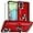 Samsung Galaxy A71 5G Case Red, variant on Samsung A71 5G Case, A71 5G Phone Case with Screen Protector, Military Grade Protective Cases with Ring for Samsung Galaxy A71 5G (Red)