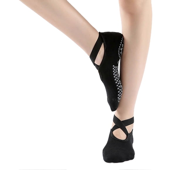 3PCS Non Slip Yoga-Grip Socks Breathable Sweat-absorbent Fitness Socks for Yoga-Pilates Barre