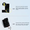 thumbnail image 4 of Motor Inverter, Flame Retardant ABS Plastics AC380V 3PH Variable Frequency Inverter Heat Resistance  for Industrial Manufacturing, 4 of 7