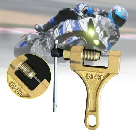 Chain Rivet (Motorcycle Chain Breaker Riveting Rivet Tool Link Removal Splitter Cutter Riveting Tool with)