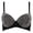 Silver, variant on Bras for Women BWASD Full Coverage Push Up Lift Padded Bralettes Metallic Spike Studs Rivet Sparkly Tops Punk Dance Dress Performance Party Club Outfit S-XXL