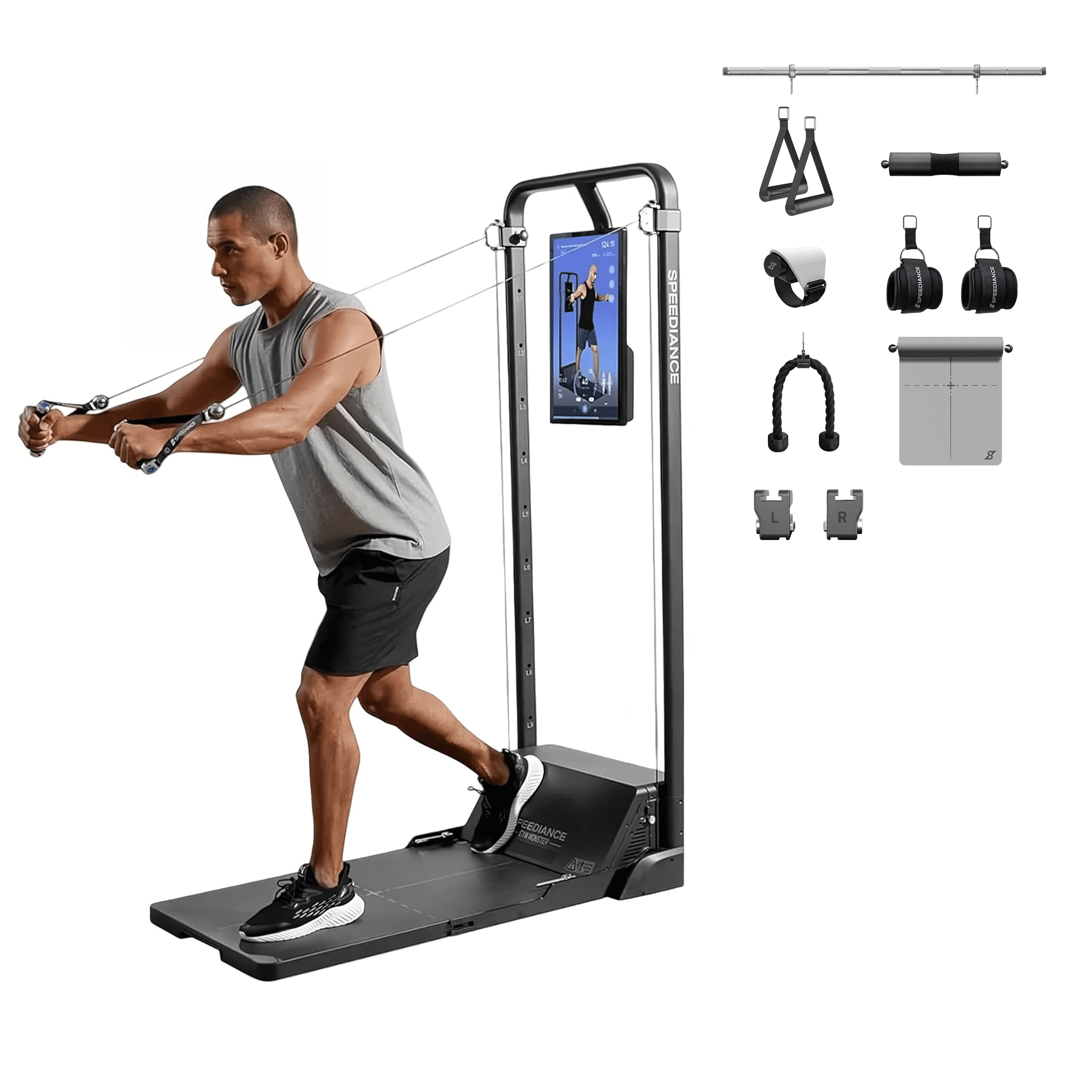 Speediance Gym Monster, All-in-One Home Gym Machine, 220LBS