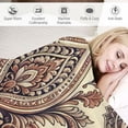 thumbnail image 3 of EastSmooth  9 lbs Heavy Korean Mink Blanket 79"×91", Silky Soft and Warm, 2 Ply Reversible Raschel Bed Blanket,(200x230cm4kg)., 3 of 6