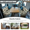 thumbnail image 3 of XYZCANDO Mandragora RV Dinette Cushion Covers Universal Camper Decor Stylish Bench Cushion Stretchable Slip Covers for Loveseat Camper Must Haves Beige, 3 of 7