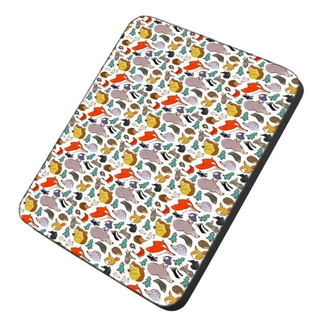 POPCreation Cute Animals Pattern Mouse pads Gaming Mouse Pad 9.84x7.87 inches