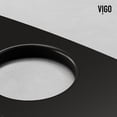 thumbnail image 5 of VIGO 10 in. Kitchen Sink Faucet Hole Cover Deck Plate For 1 or 3 Hole in Matte Black, 5 of 9