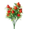 thumbnail image 2 of Fleurs Simulées de fortune orange Décoration Maison, 2 of 9