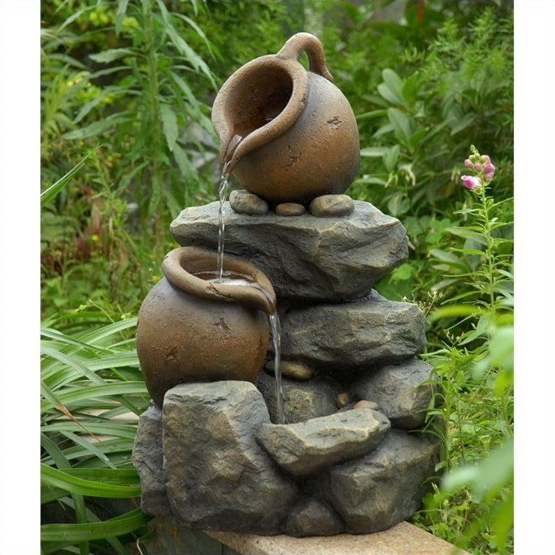 Jeco Small Pots Water Fountain by Jeco Inc.