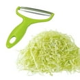 thumbnail image 3 of Vegetable Potato and fruit peeler, cabbage cutting machine shredded kitchen stainless steel peeling knife gadget shredded cabbage, tool for restaurants, 3 of 4