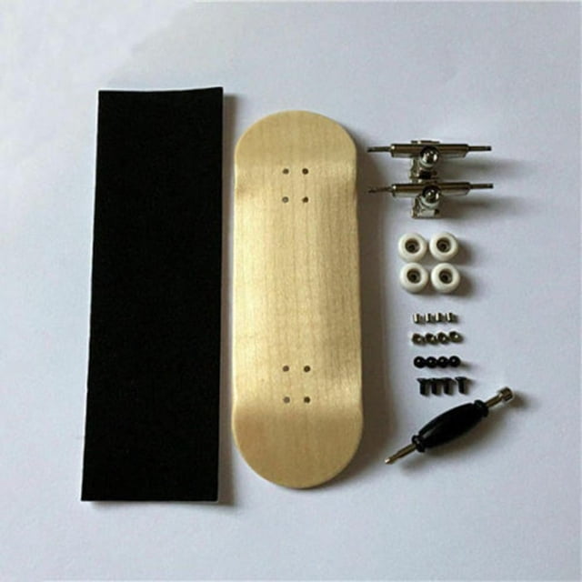 SUTENGDA Roulements de Fingerboard en Bois pour Finger Planche à Roulettes Écrous Ruban en Mousse 32 mm