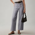 thumbnail image 6 of Misright Fashionable stretch cotton cropped wide-leg jeans, casual ankle-length jeans, 6 of 8
