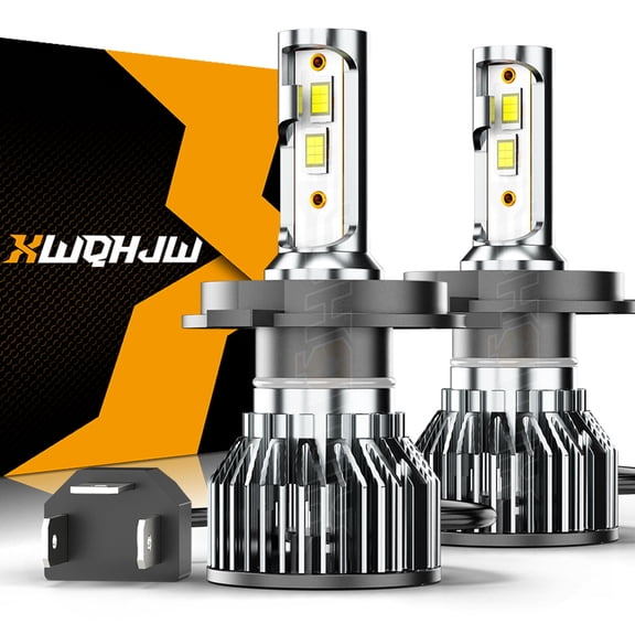 For INFINITI G35 2003 2004 2005 6000K White LED Headlight Bulbs High Low Beam
