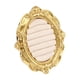 thumbnail image 5 of Bandeja de joyería de terciopelo barroco, soporte de resina para anillos y pendientes, expositor para boutique beige, 5 of 9