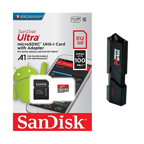 SanDisk Ultra Micro SDXC Class 10 Samsung Galaxy S4 S5 S7 S8 S9 Memory Card 