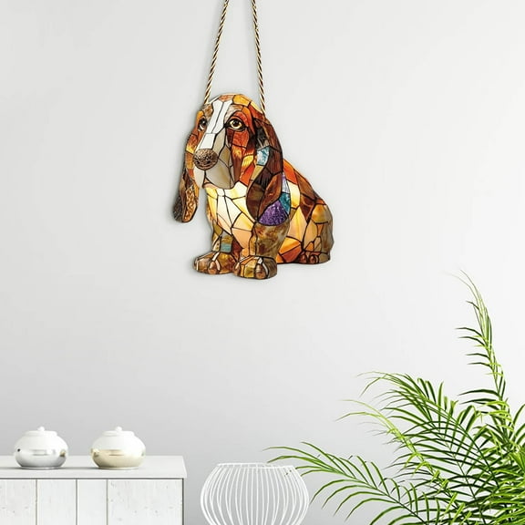 zhmrfg Dog Series Art Ornament Corgi LED Night Light Resin Home Decor For Bedroom Living Room Desk Decoration Pet Lover Gift For Dog Owners Family Friends Holiday Party Decorative Collectible