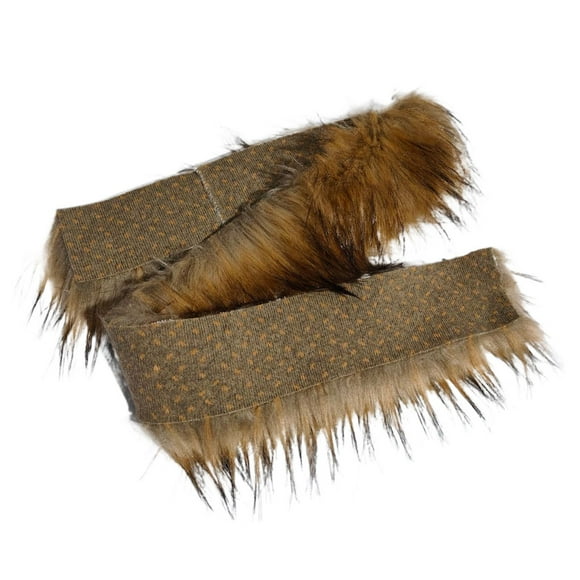 Walson Shaggy Fur Fabric Cut Handcrafts for Patchwork Decor Craft Sofa Carpet beige