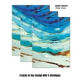thumbnail image 3 of Viabella Birthday Card -Blue Geode, 3 of 3
