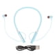 thumbnail image 1 of Auriculares con banda para el cuello inalámbricos Bluetooth 5.2 IPX5 estéreo impermeables ergonómicos con banda para el cuello de graves mejorados auriculares magnéticos azul, 1 of 5