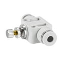 thumbnail image 3 of TOP-MAX Throttle Valve Pneumatic Speed Control Valve Flow Control Valve White (SA8), 3 of 8