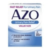 AZO Urinary Pain Relief, UTI Pain Reliever, Value Size, 30 Tablets
