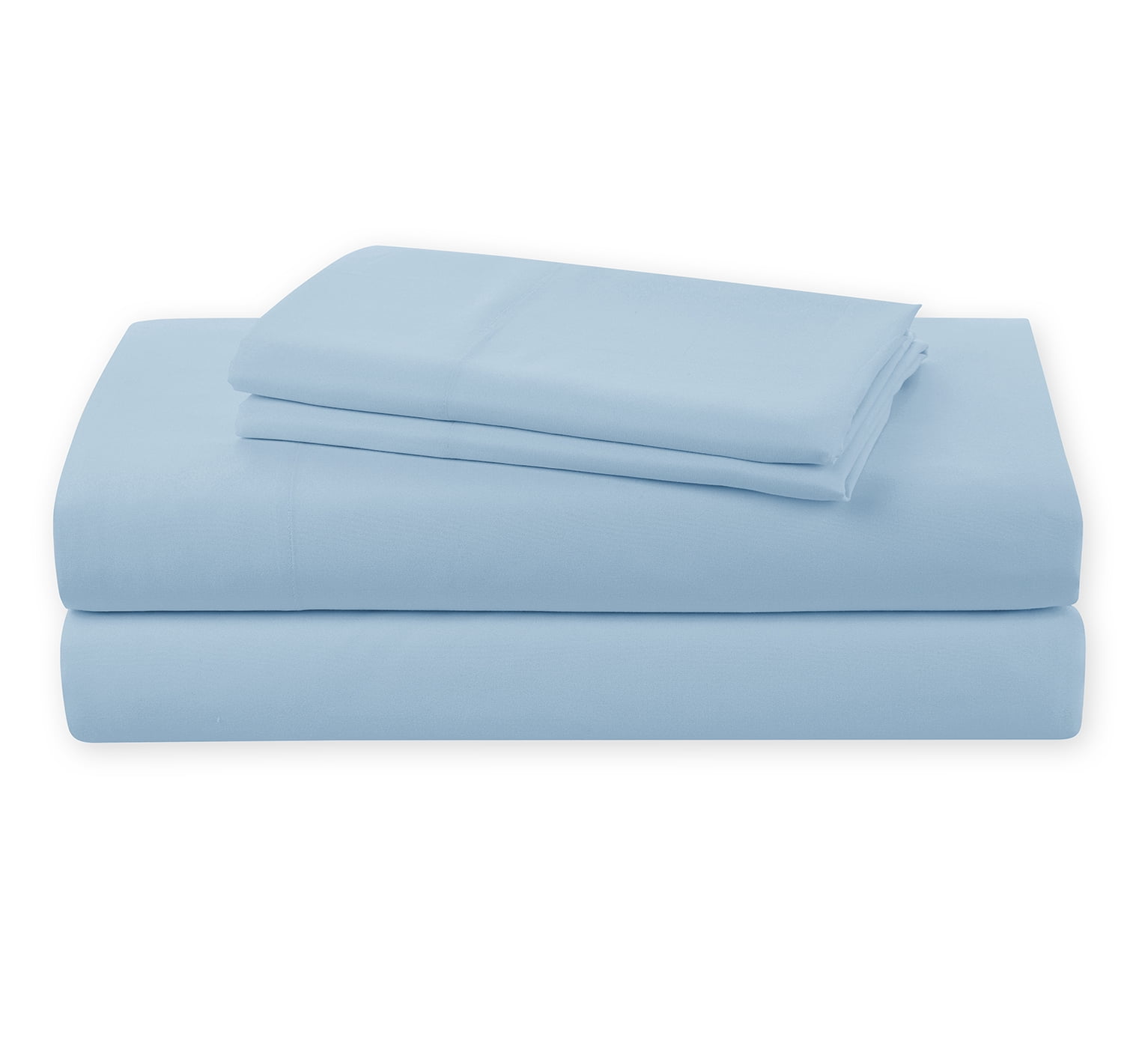 Free Shipping! Mainstays Blue Leaves 10 Piece Bed in a Bag Comforter Set with Sheets, Full  (图4)