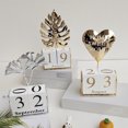 thumbnail image 4 of 1 Set Perpetual Calendar Fashion Practical Wood Wide Usage Daily Calendar for Living Room, 4 of 7