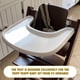 thumbnail image 4 of LuQiBabe Bandeja para trona para bebé compatible con la silla Stokke Tripp Trapp (V2 y más allá) con superficie lisa y fuerte potencia de succión hecha de plástico apto para alimentos (BPA BPS BPF sin, 4 of 5