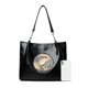 thumbnail image 3 of Bolso Mano Elefante Artístico Vintage Retro Mujer Gran Capacidad Pup Cuero Viajes Compras Mochil, 3 of 9