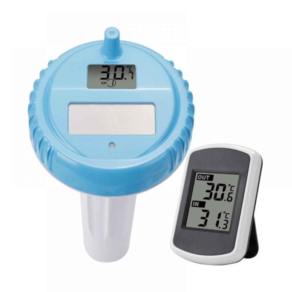 Wireless Digtal Floating Swimming Pool Thermometer Water Temperature Guage Kit 