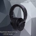 thumbnail image 2 of 4X Almohadillas de Repuesto M50X Compatibles con Auriculares M50 M50X M50XBT M50RD M40X M30X M20X MSR7 SX1, 2 of 6