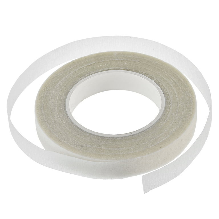 Uxcell 1/2 inch Width 30 yard Floral Adhesive Tape White 4 Pack 