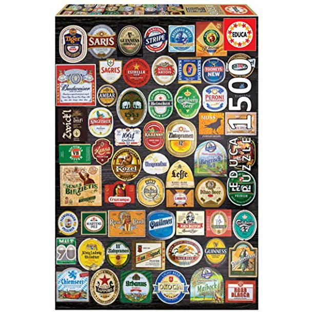 Ninguna Cantidad de dinero ratón Educa Borras – Genuine Puzzles, Puzzle 1,500 Pieces, Beer Labels (18463) -  Walmart.com
