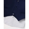 thumbnail image 6 of Usaibhir Toddler Baby Boy Clothes Suit Gentleman Wedding Outfits, Formal Dress Shirt+Bowtie+Vest+Suspender Pants 12M-5Y, 6 of 8
